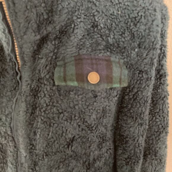 Pendleton Fuzzy Dark Blue Jacket Sz S - Picture 5 of 8